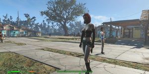 Fallout 4 Cait. Sexy girl with a fighting character  Fallout 4 Sex Mod, Porno Game