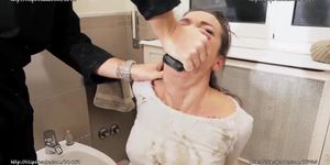 Nataly Gold - Extreme Slut Deepthroat With Huge Dildo