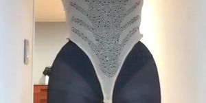 Beyonce after hours (female mask, long legs, crossdressing, trans, BBW, body double, big lips)