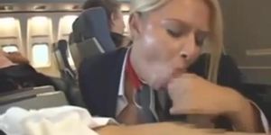 Stewardess gives extra services