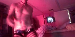 Me bored dancing and jacking off kinda,and yes im sure im not gay.lol