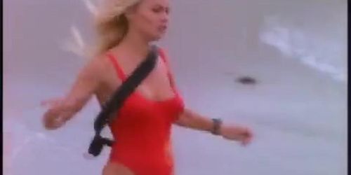 Pamela Anderson Sexy Scene  in Baywatch