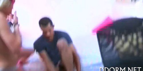 Explosive and wild dorm party - video 14