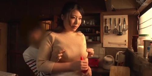 Chitose Yura Big Boobs Mom Sex Education With Son