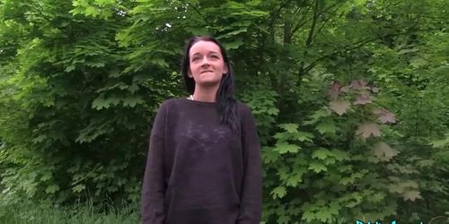 Publicagent - Stranger Offers Sexy Brunette 3 Months Salary To Satisfy His Cock