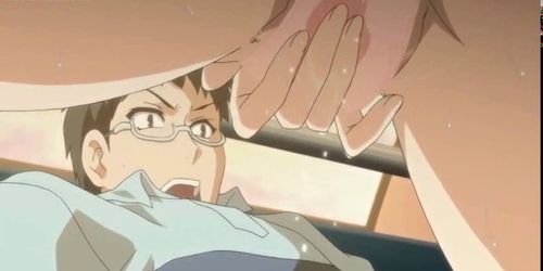Lascive anime blonde masturbating  - video 1