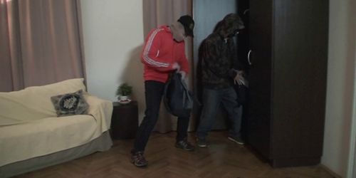 GRANDMA FRIENDS - Threesome with granny and boys teen