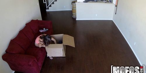 Fake Agent Naughty Office blowjob for lucky agent before fucking model