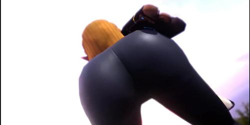 compilation princess zelda moving her ass very sexy extended music (Botw) SFM