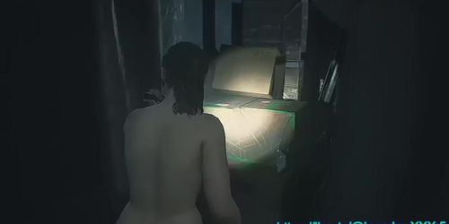 Resident Evil 2 Remake NUDE pc mod BBW Claire