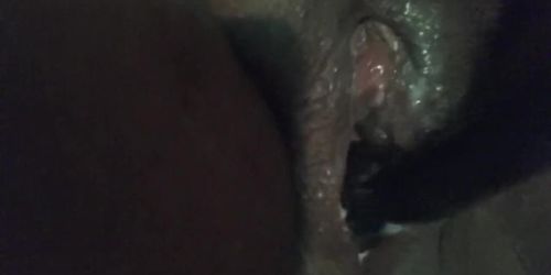 Creamy pussy play 