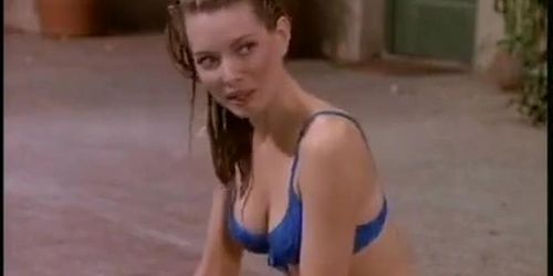 Laura Leighton Bikini Scene  in Melrose Place