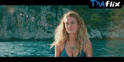 Lily James Bikini Scene  in Mamma Mia! Here We Go Again