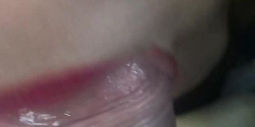 Super close up blowjob by diosaera