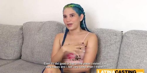 Innocent 18Yo Latina Gamer Girl Hard Painal Casting Ass To Mouth