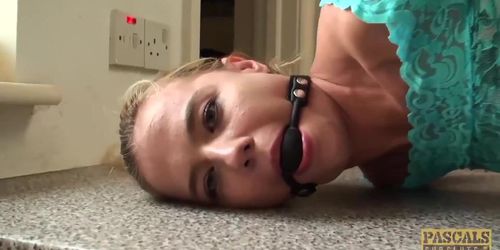 Bound subslut Ivey Passion dominated before lush facial