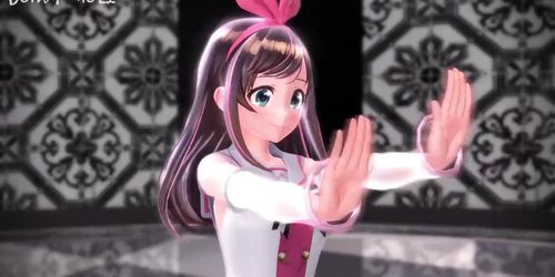 ?MMD R-18?Donut hole with Kizuna Ai?and TsumiBukuro?