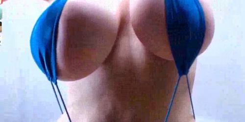 Huge boobs wet webcam show XPUSSYCAM - video 5