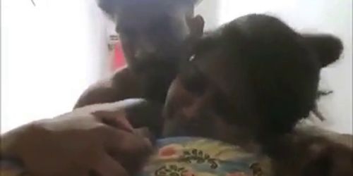 Tamil couple first night at Srilanka - video 1