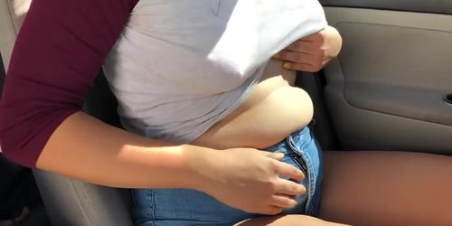 chubby princess car belly play