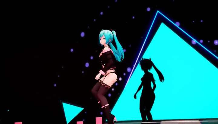 Miku Ass Porn - MMD Hatsune Miku (Sweet Devil) (garterbelt and a good ass) (Submitted by  Steelix2) - Tnaflix.com, page=3