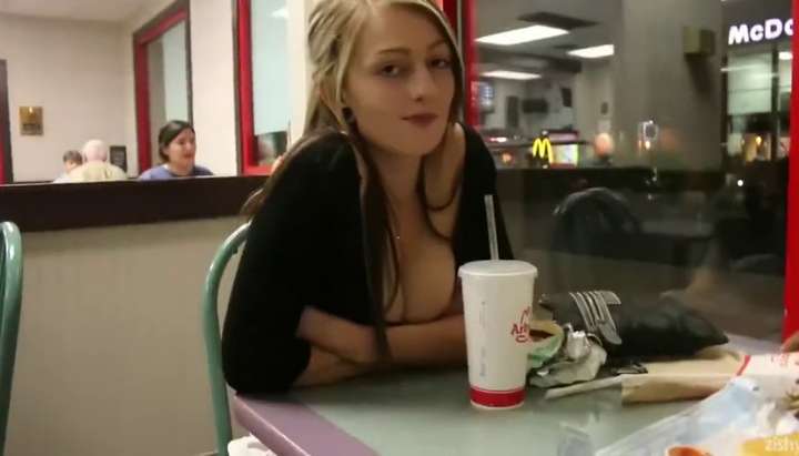 Super Tit Flash - DAHLIA POLK FLASHING IN ARBY'S Extended Custom Edit Porn Sounds Super Tits  - Tnaflix.com